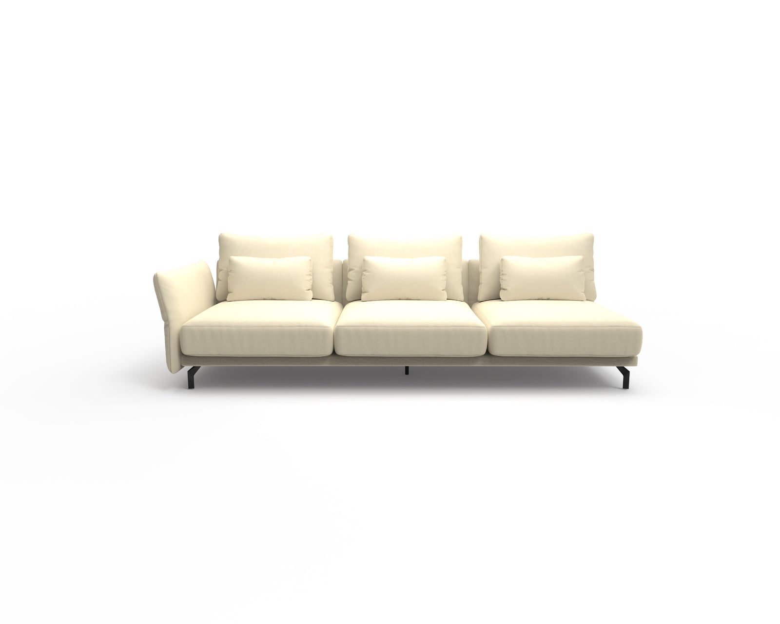 Seagull 3 Seater Sofa with Left Arm